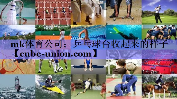 乒乓球台收起来的样子